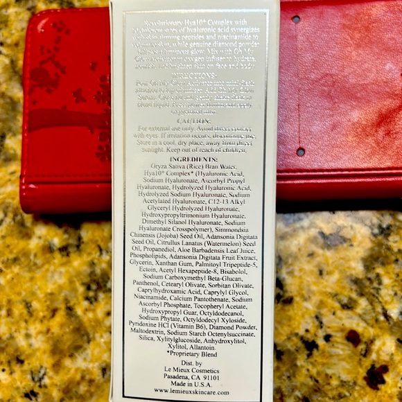 NEW!!! Le Mieux oh my glow serum - no diffuser squeeze top and apply - Picture 2 of 3